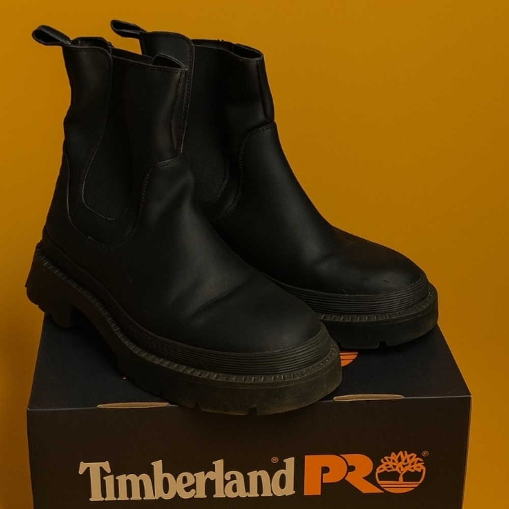 Timberland PRO Black Boots